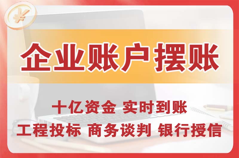 宜兴企业账户摆账